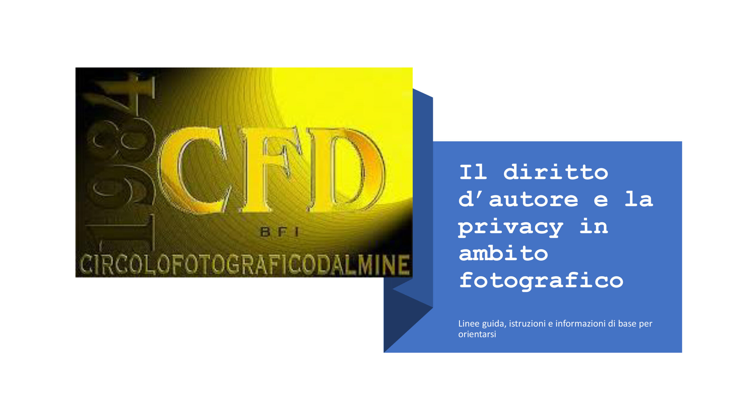 Il diritto d’autore e la privacy in ambito fotografico