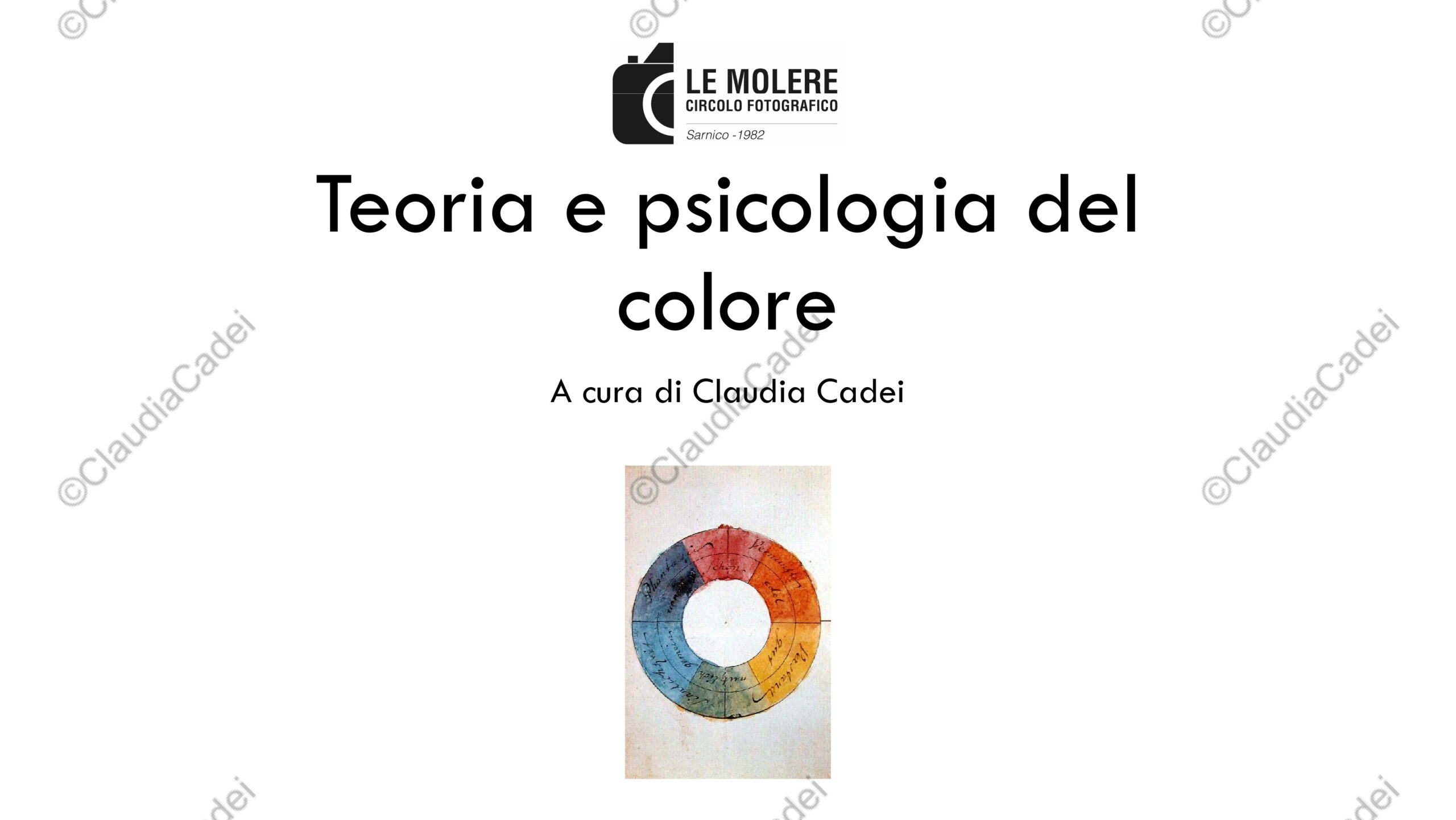 Teoria e psicologia del colore – A cura di Claudia Cadei